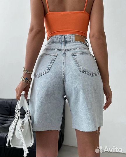 Шорты бермуды женские