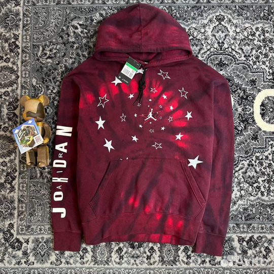 Худи Nike Air Jordan Hoodie Purple Red