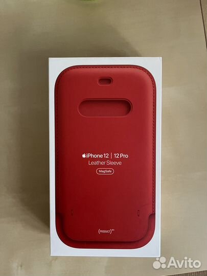 Чехол кожаный iPhone 12/12 Pro