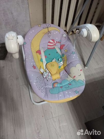 Детские электрические качели