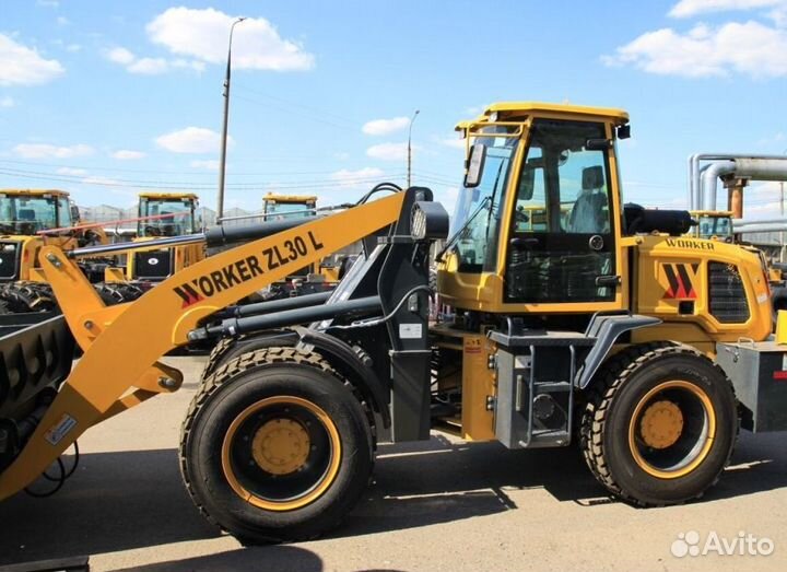 Фронтальный погрузчик Worker ZL30, 2023