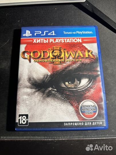 God of war 3 remastered ps4 диск