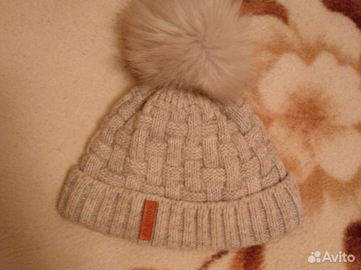 Шапка зимняя для девочки 44 46
