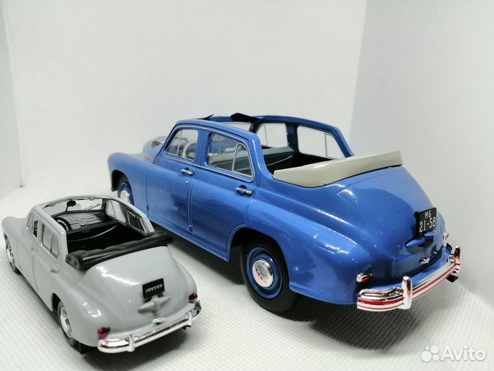 Модель газ-М20 «Победа» кабриолет в масштабе 1:24