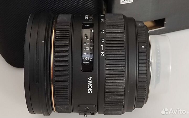 Продам объектив sigma 24-70 mm f 2.8 DG для Nikon
