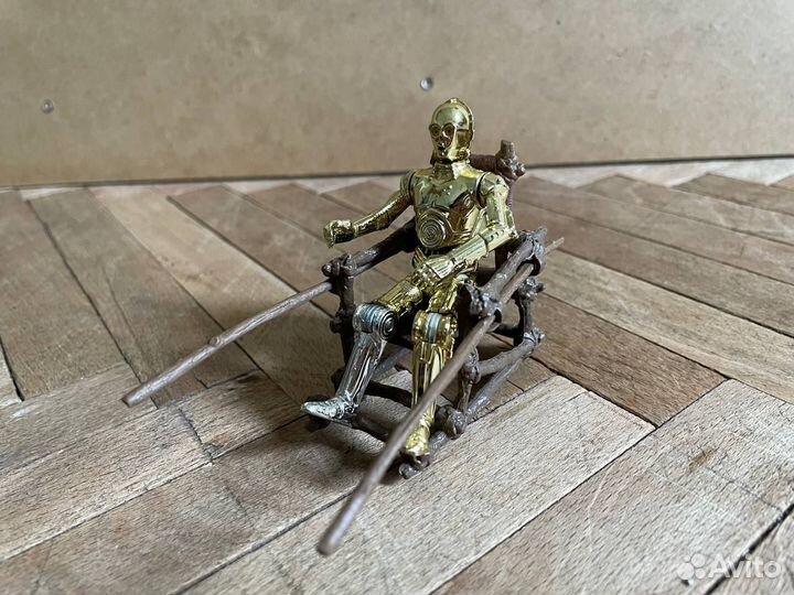 Фигурка Звездные Войны C-3PO на троне Ewok Throne