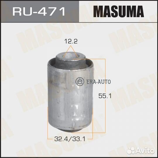 Masuma RU-471 RU-471 сайлентблок задний нижний\ Fo