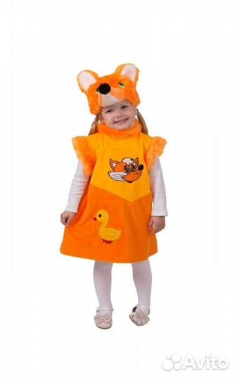 Костюм лисы для девочки 104