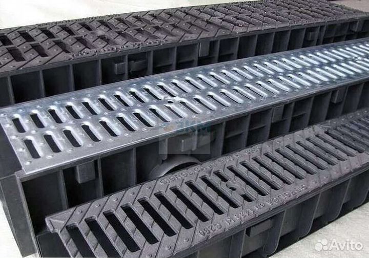 Пластиковые водоотводные лотки