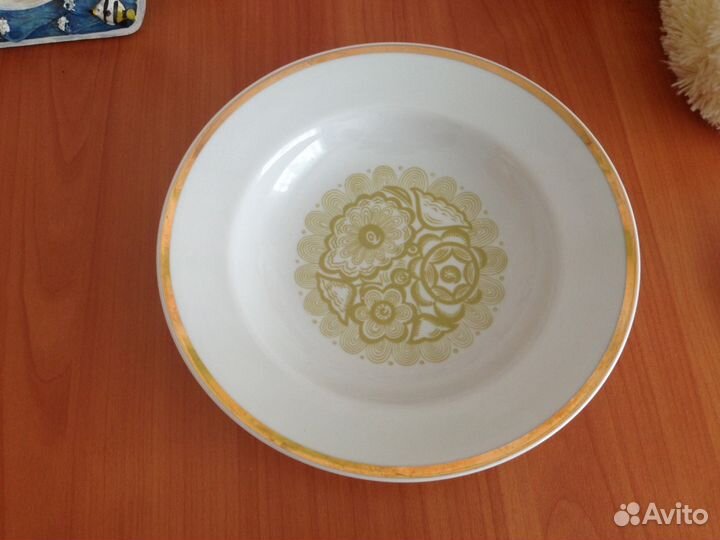 Суповые тарелки Бфз Богдановичский фарфоровый заво