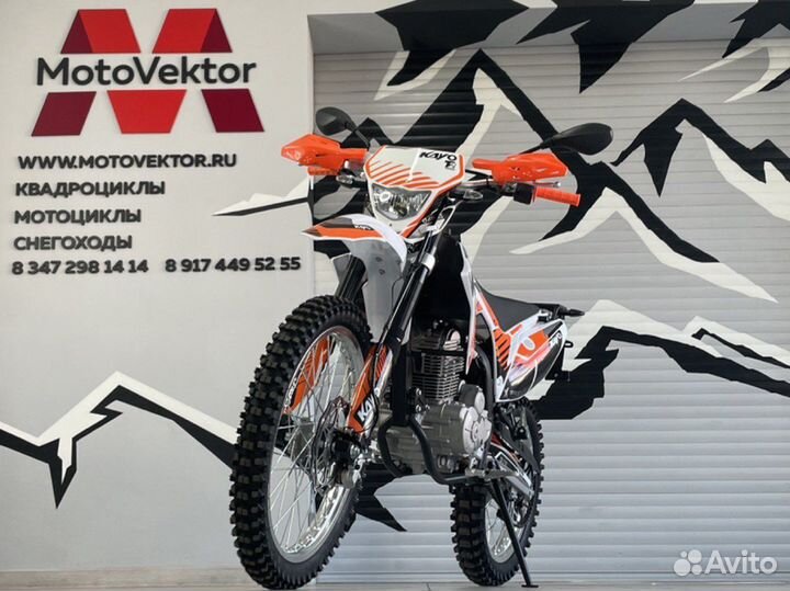 Мотоцикл кроссовый kayo T2 250 enduro PR 21/18 птс