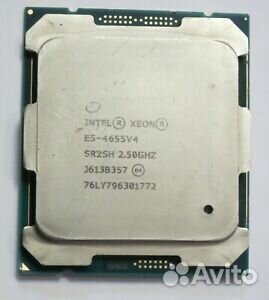 Intel Xeon e5-4655v4 8 core 2.5-3.2GHz 135W