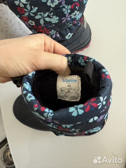 Сапоги демисезонные 25 lassie