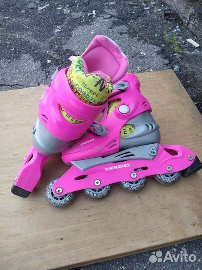 Ролики раздвижные kreissразмер 34-37