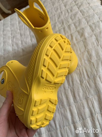 Резиновые сапоги crocs детские