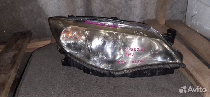 Фара передняя правая Subaru Impreza GH2