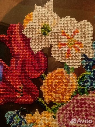 Картина вышитая бисером