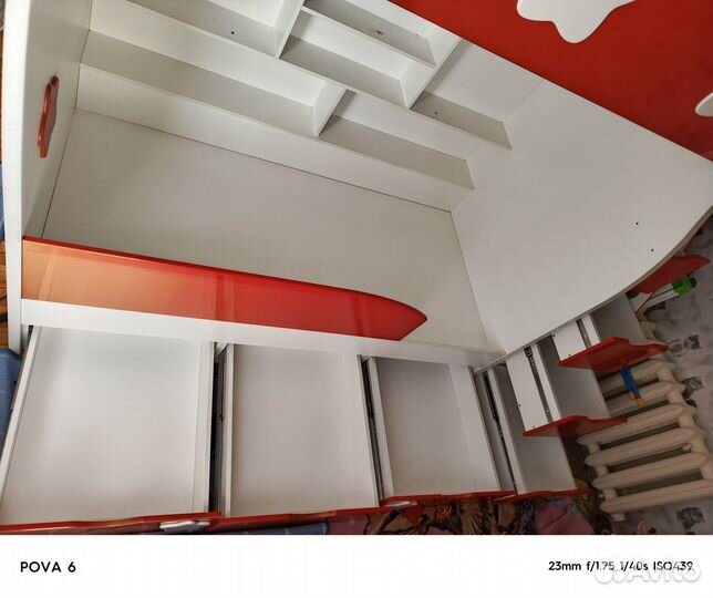 Детская двухярусная кровать б/у