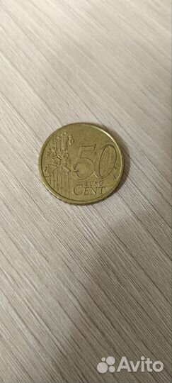 50 euro cent 1999 Финляндия