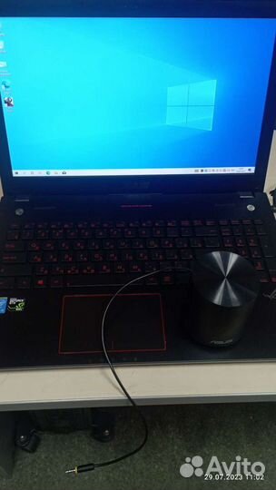 Asus rog G56jk 15.6 SSD, озу16, GTX850m