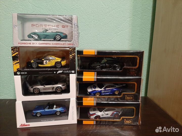 Модели Porsche 1/43