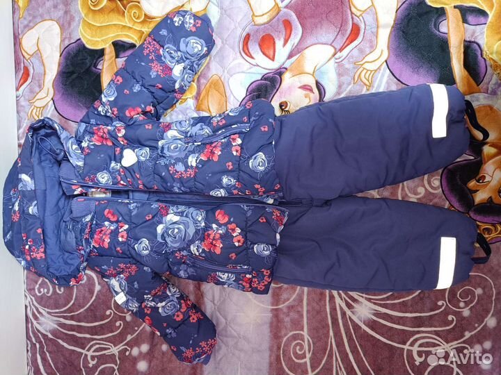 Костюм зима осень размер 80