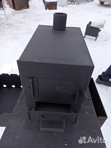 Печь на дровах в палатку