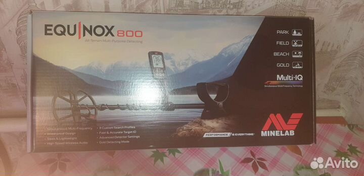Металлоискатель minelab equinox 800
