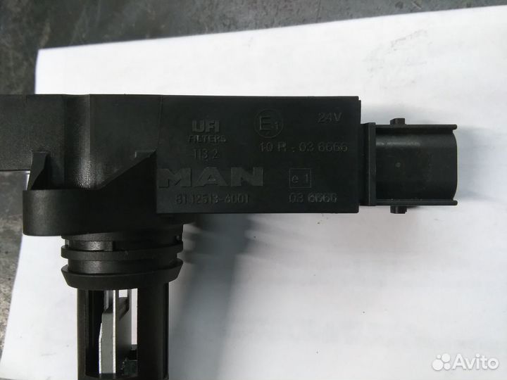 Подогрев фильтра грубой очистки топлива MAN