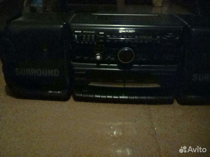 Музыкальный центр.шарп