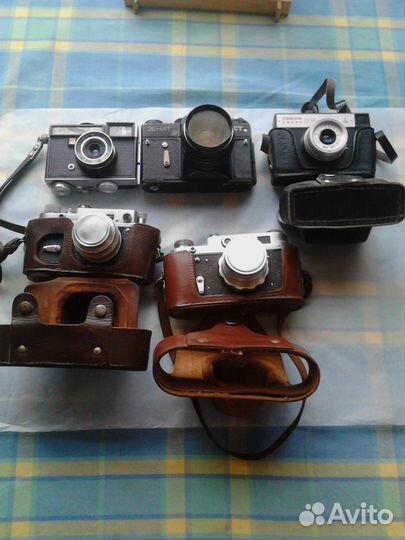Фотоаппараты времен СССР