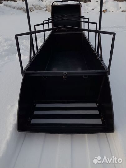 Сани из пнд без тента