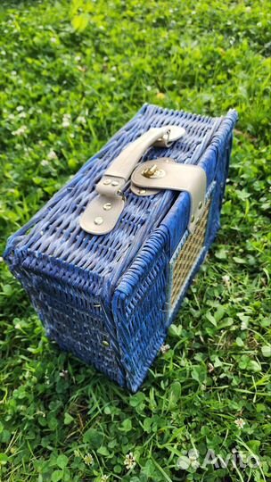 Корзина для пикника с посудой