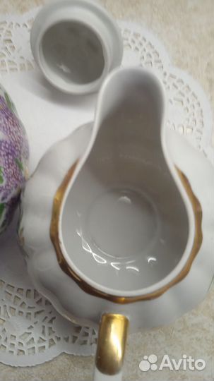 Заварной чайник и молочник, Дулево