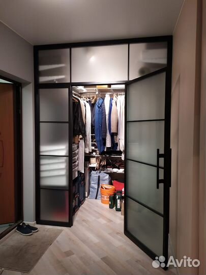 Перегородки межкомнатные раздвижные лофт