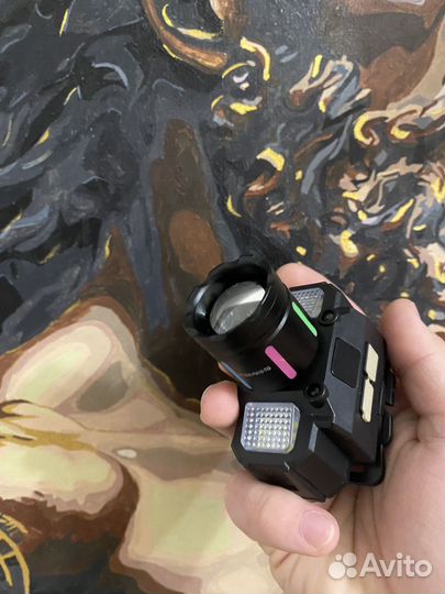 Лютый налобный фонарь