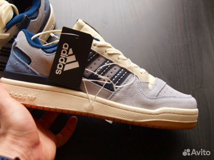 Adidas forum low 84 замша