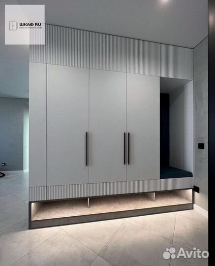 Шкаф с фрезеровкой