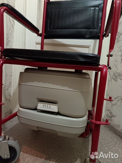 Инвалидное кресло-каталка туалет H032