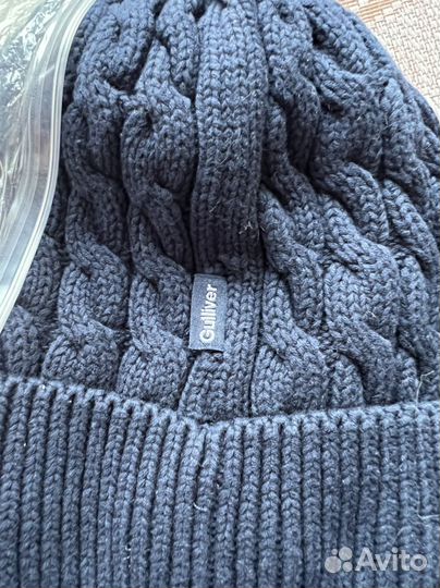 Зимняя шапка gulliver новая с Енотом