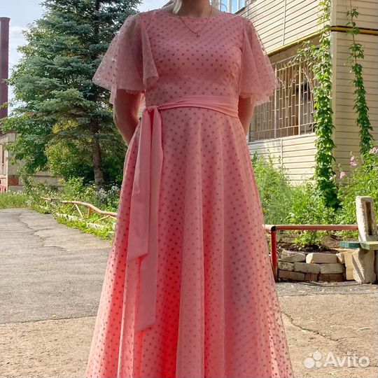 Платье в пол 44-46