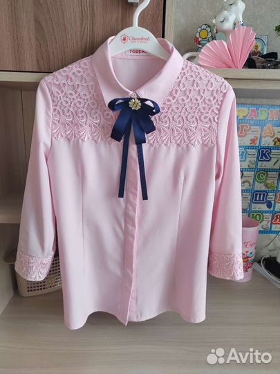 Блузка школьная 140 146