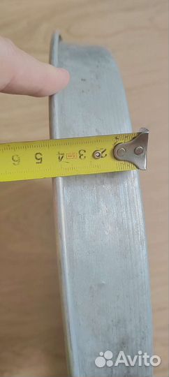 Таз алюминиевый, чаша алюминевая