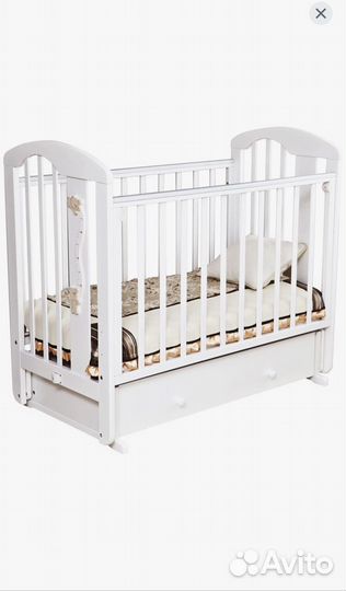 Кроватка Красная Звезда, поперечный маятник