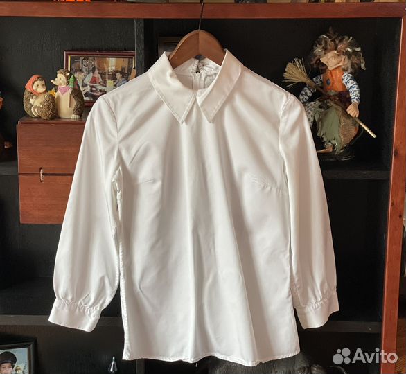 Massimo Dutti белая блузка s
