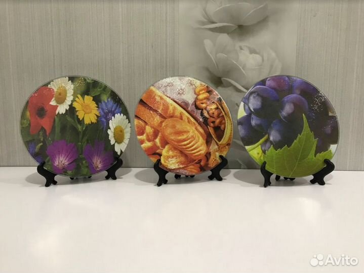 Доска разделочная, стеклянная