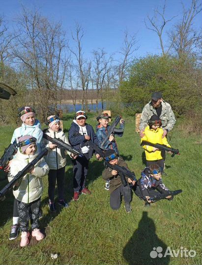 Выездной лазертаг для детей