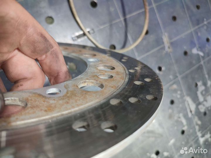 Тормоз передний в сборе honda steed