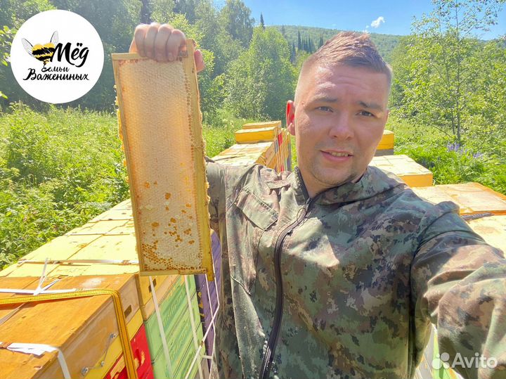 Мед свежий натуральный. Акация