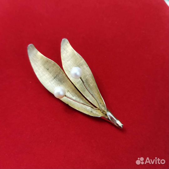 Винтажная брошь США